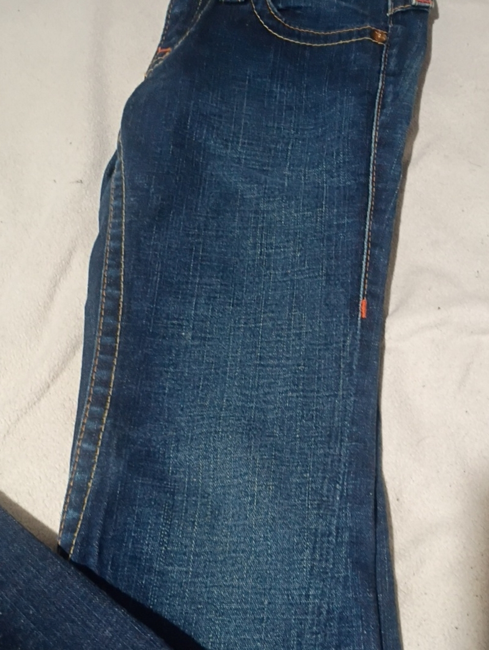 True Religion Women's Dark Blue Flare Jeans - Picture 4 of 7